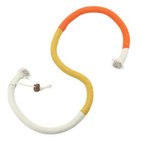 Cat Bite Rope Toy Self-Hi Relieving Stuffy pet products (Option: Everything Orange Regular-As Shown In The Figure)