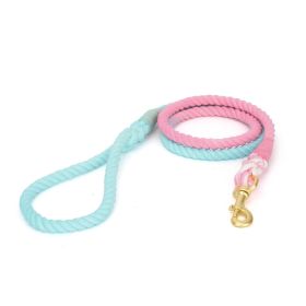 Dog Collar Traction Rope Cotton Rope Hand-knitted Single Head Traction Rope Dog Rope Pet Supplies (Option: 11style)