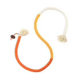 Cat Bite Rope Toy Self-Hi Relieving Stuffy pet products (Option: Everything Orange Quality-As Shown In The Figure)