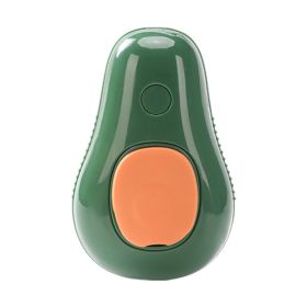 Steamy Cat Brush Cat Dog Grooming Comb Electric Self Cleaning Steam Cat Brush For Massage Avocado Shape Pet Spray Cat Grooming (Option: Avocado Green-USB)