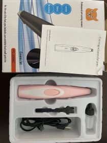 Pet Hair Clipper Pet Hair Shaver Electric Clipper Pet Shaver (Option: Electric Pet Scissors Pink-FC 2020C)