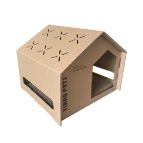 Claw Board Cat House Paw Grinder (Option: 0081style-430x380x350MM)