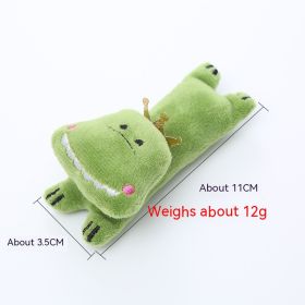 Pet Cat Plush Toy Bite Toy Catnip Pet Supplies (Option: Green Frog-Cat Toy)