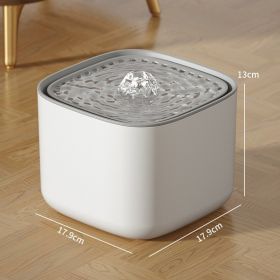 Cat Automatic Filter Large Capacity Constant Temperature Water Fountain (Option: White-Upgrade)